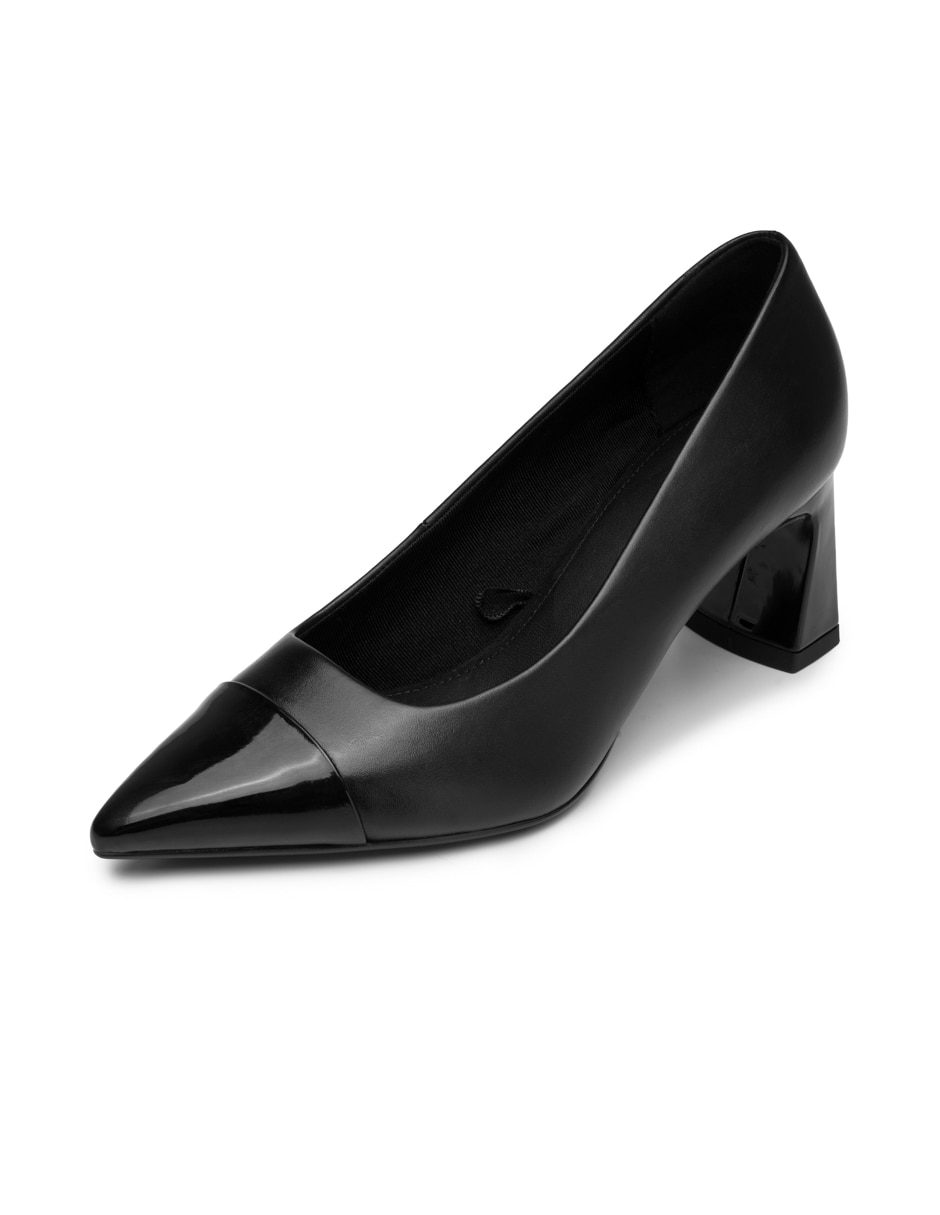 Zapatilla piel semivestir 9