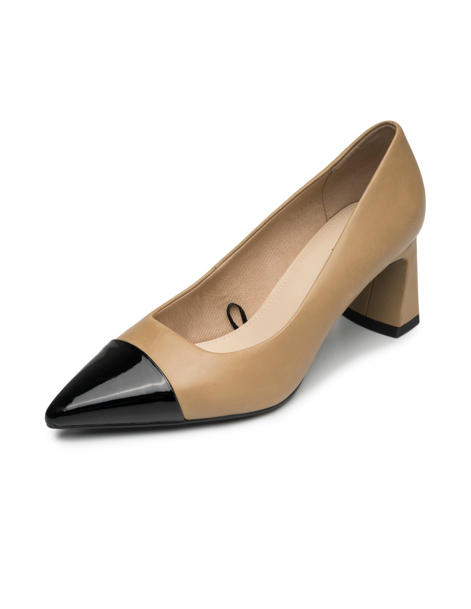Zapatilla piel semivestir 7