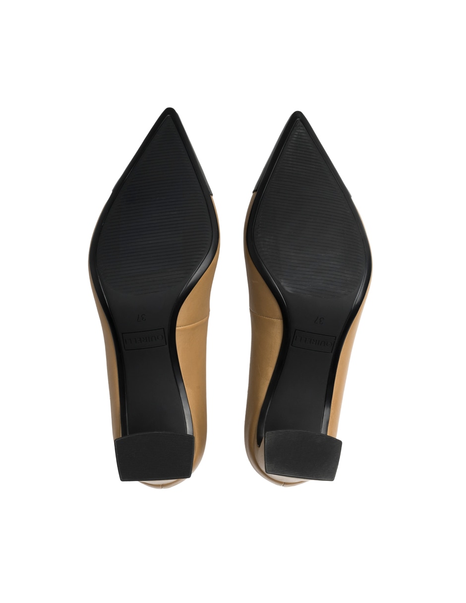 Zapatilla piel semivestir 9