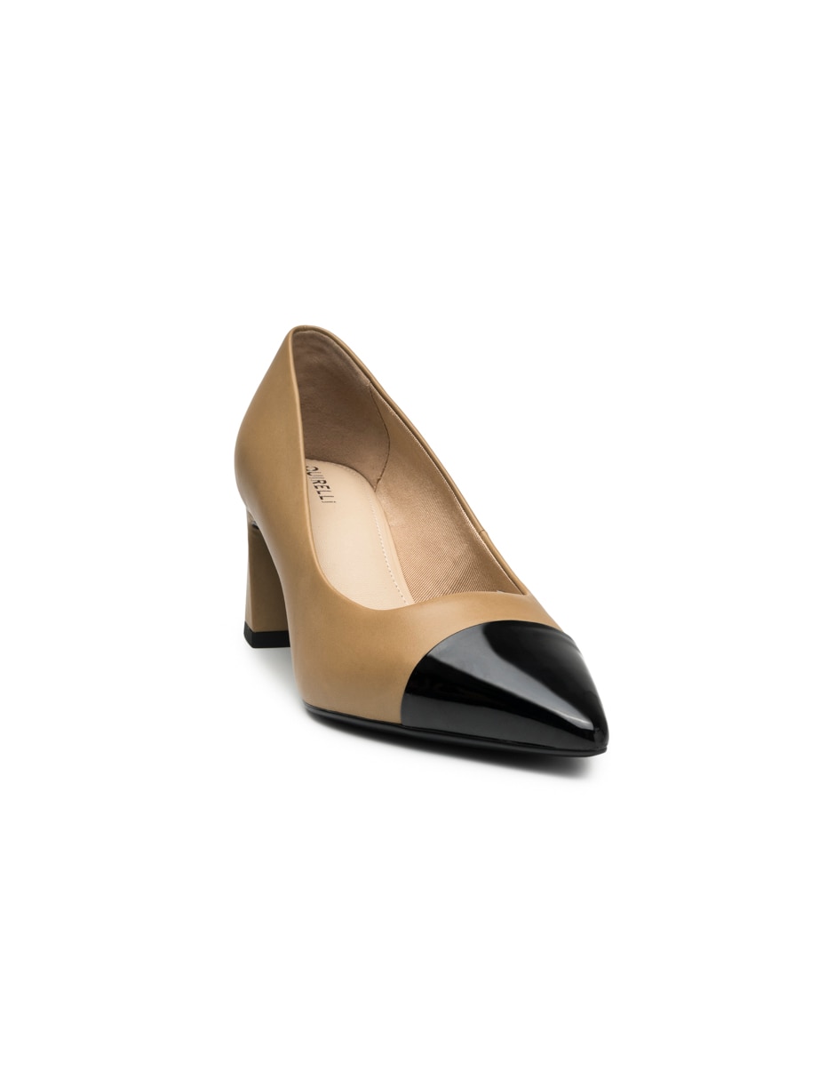 Zapatilla piel semivestir 10