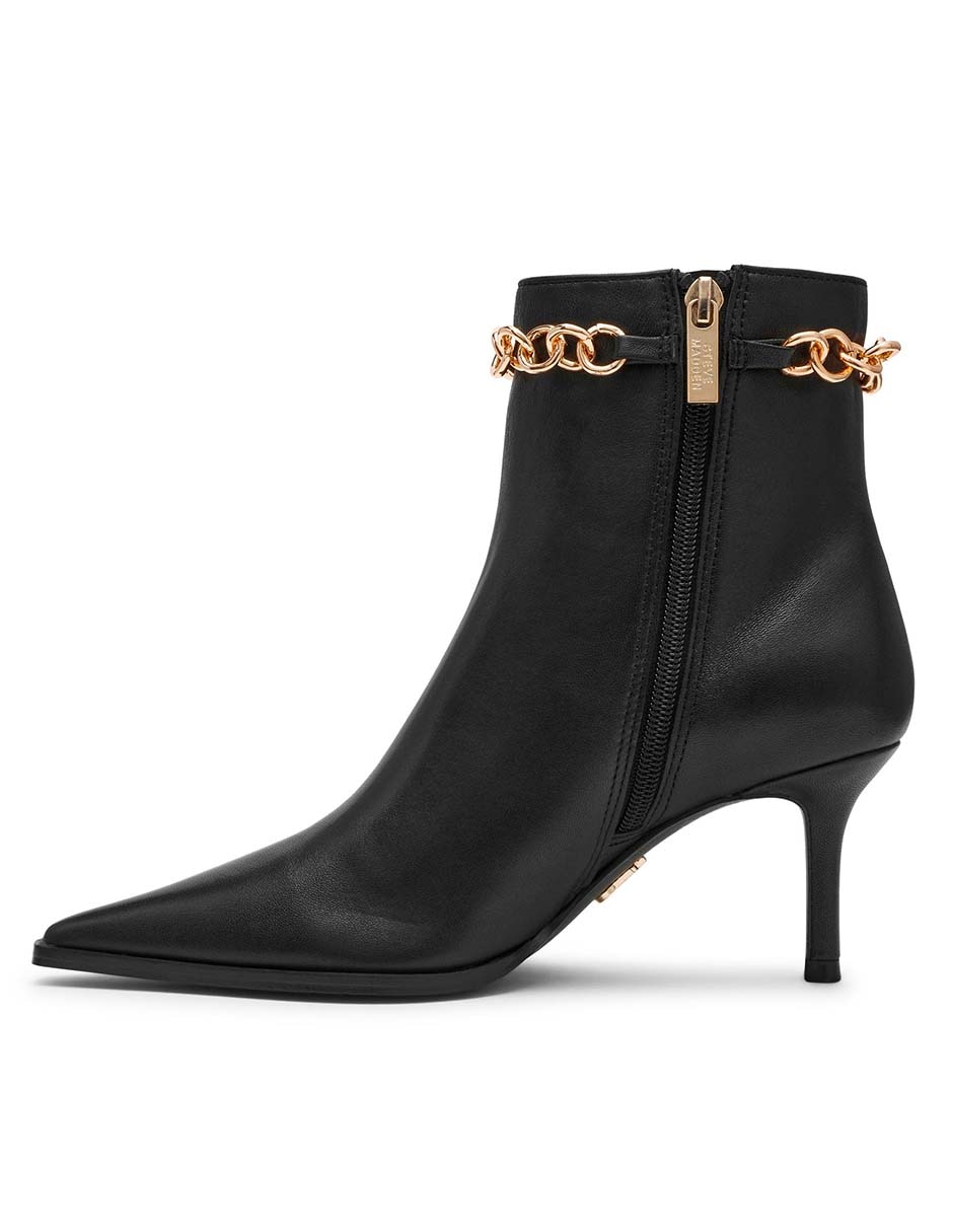 Botín arriba del tobillo steve madden link in de piel para mujer