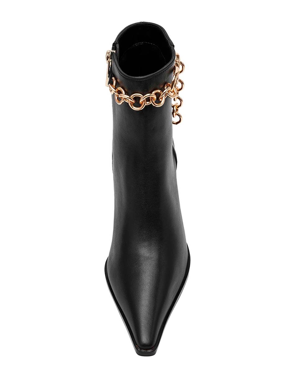Botín arriba del tobillo steve madden link in de piel para mujer