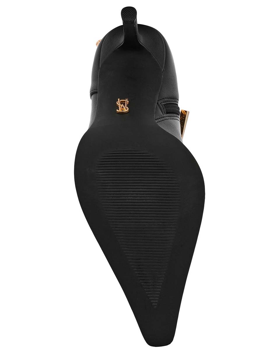 Botín arriba del tobillo steve madden link in de piel para mujer