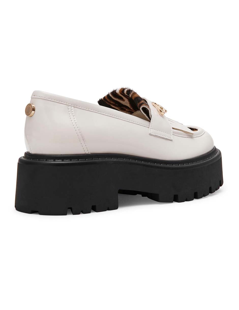 Zapato on-call de piel para mujer