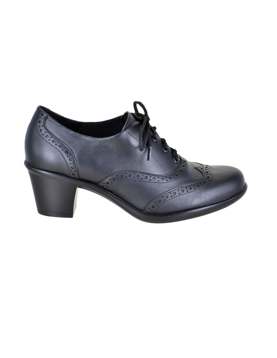 Zapato de tacón de piel para mujer 2