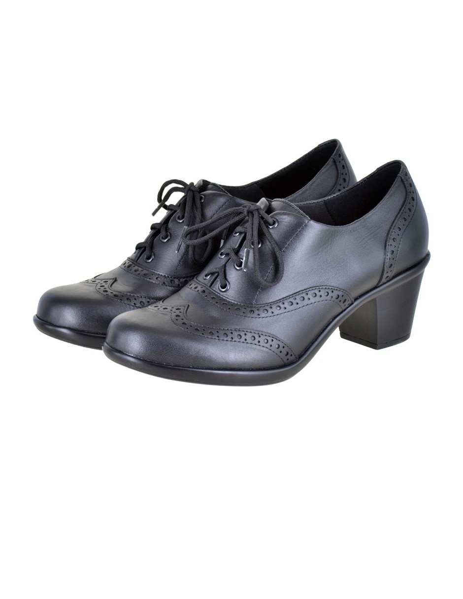 Zapato de tacón de piel para mujer 6