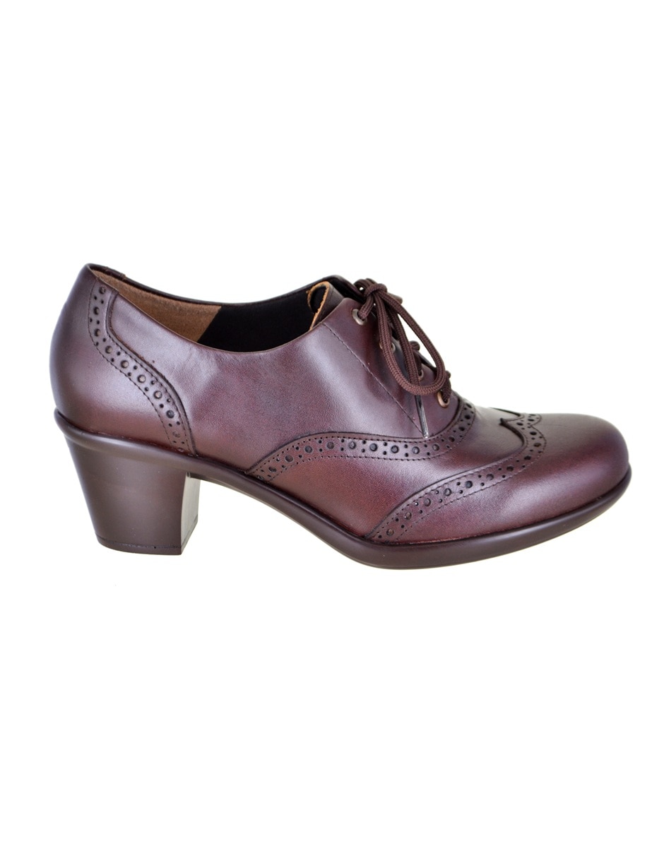 Zapato de tacón de piel para mujer 2