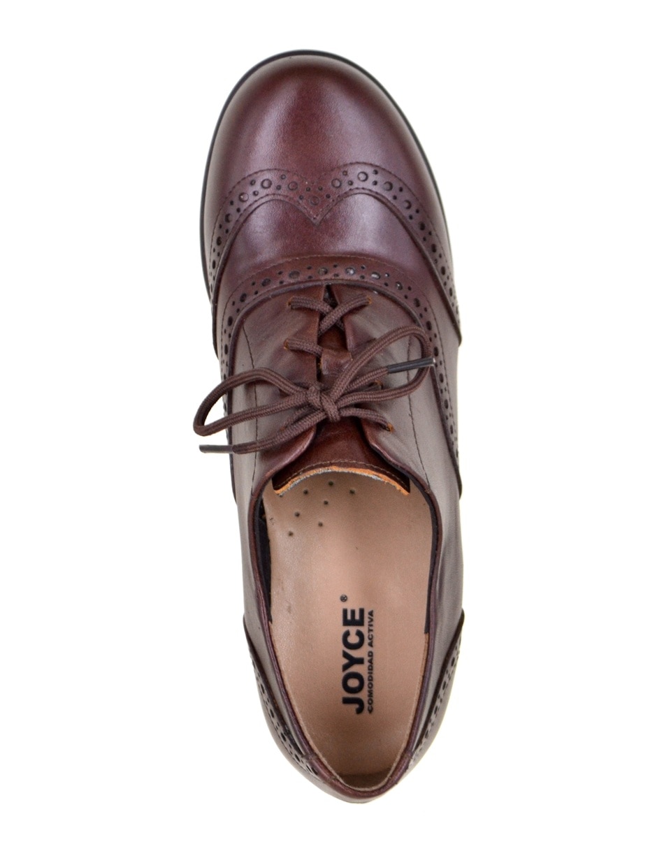 Zapato de tacón de piel para mujer