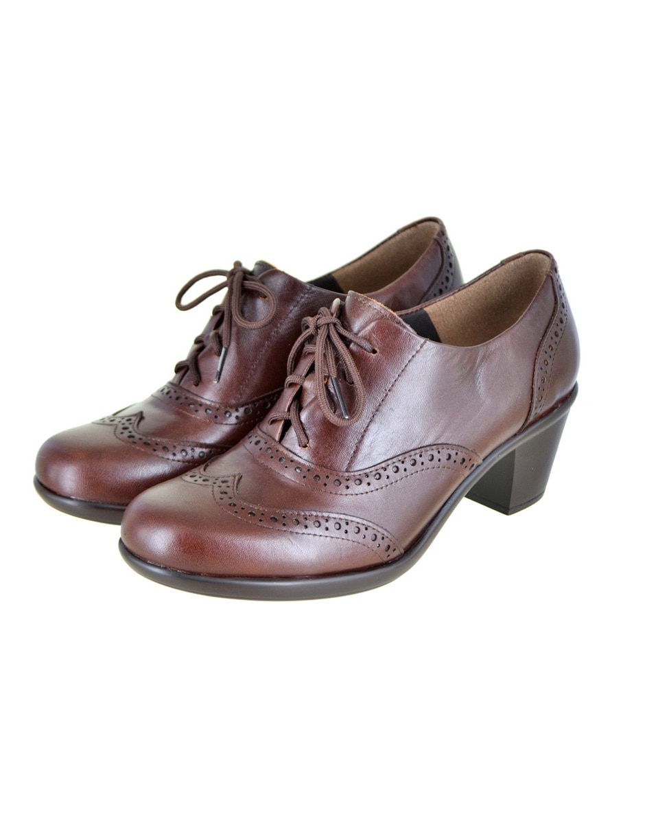 Zapato de tacón de piel para mujer 6