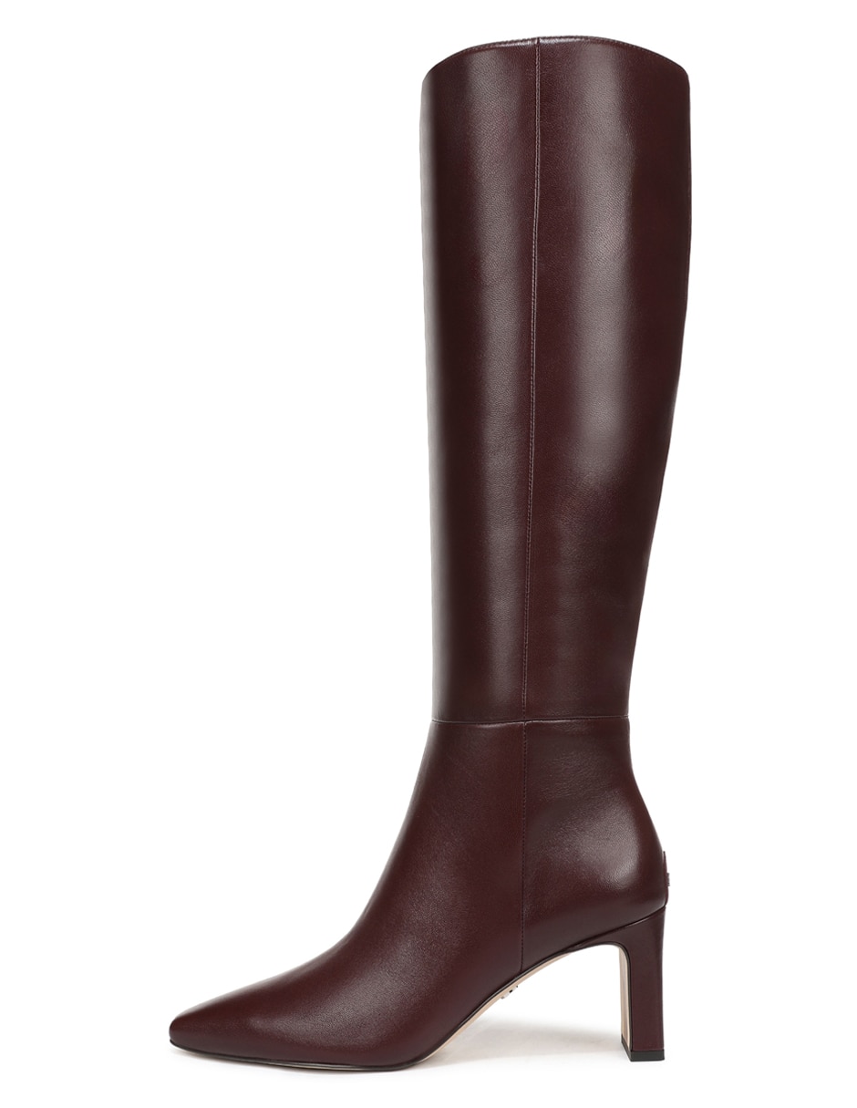 Bota abajo de la rodilla sylvia de piel para mujer 1
