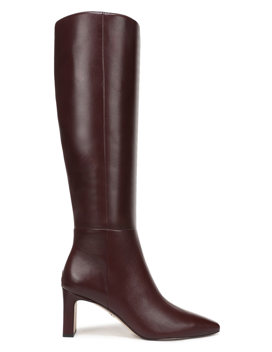 Bota abajo de la rodilla sylvia de piel para mujer 5