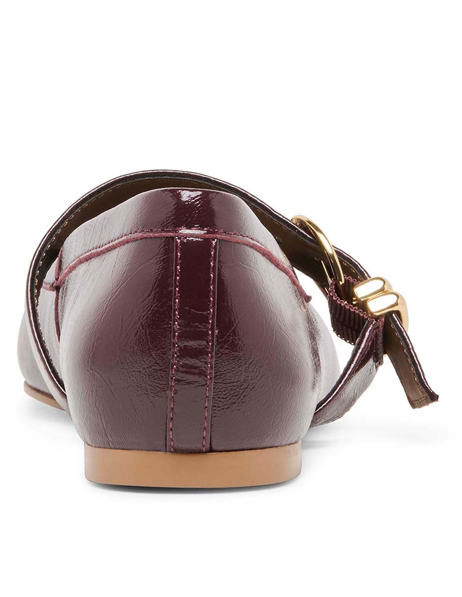 Balerina mikel de piel para mujer 4