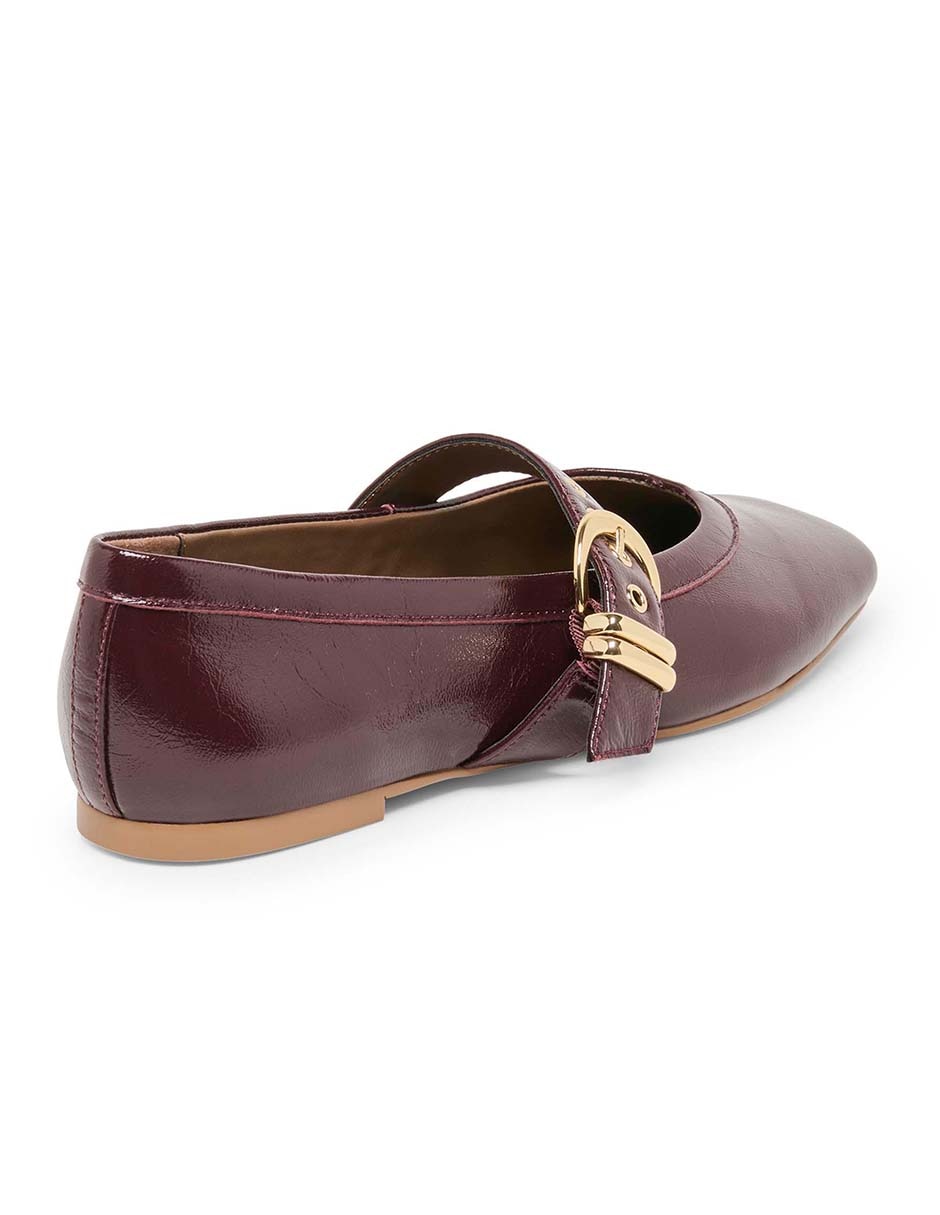 Balerina mikel de piel para mujer 6