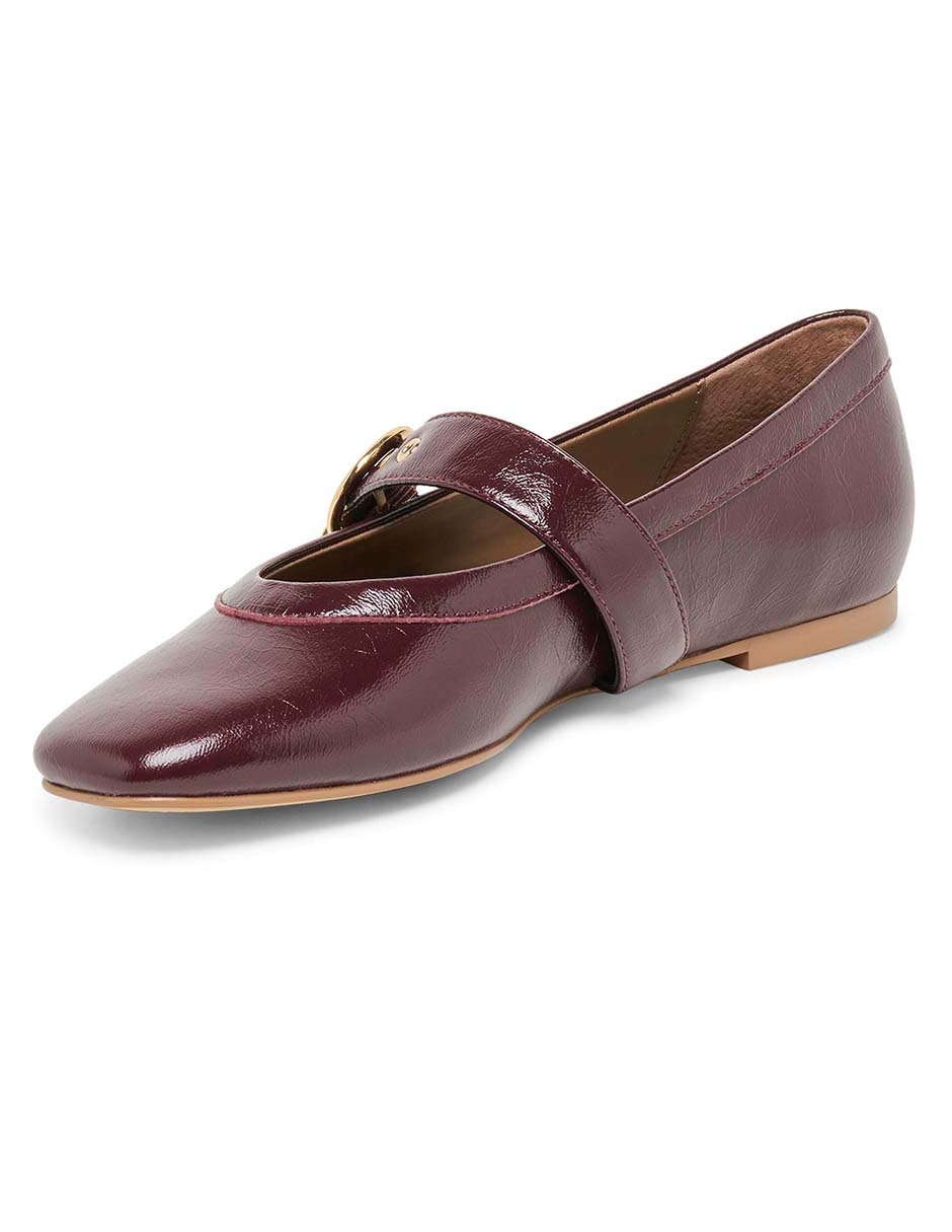 Balerina mikel de piel para mujer 7