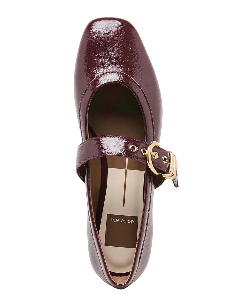 Balerina mikel de piel para mujer 8