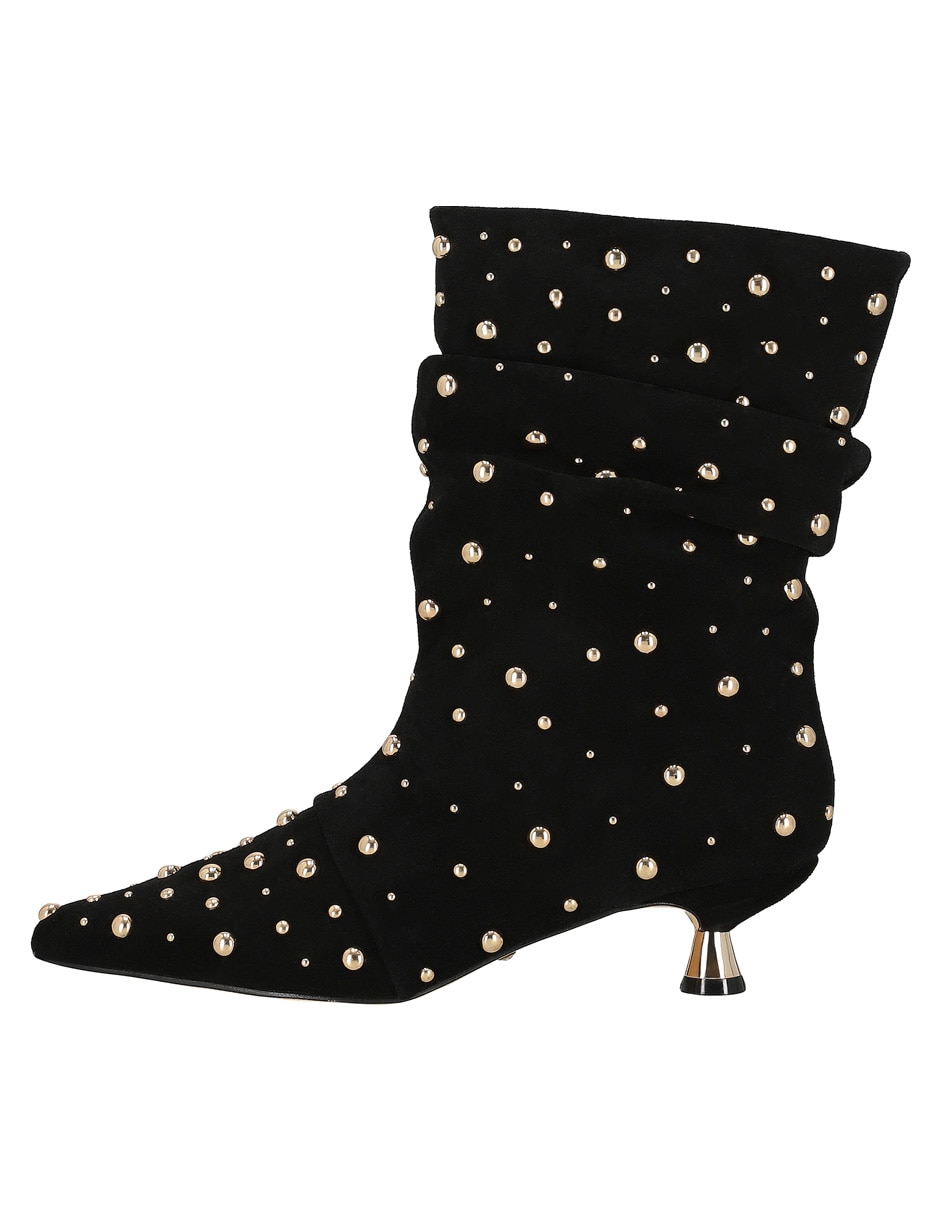 Bota arriba del tobillo de piel para mujer Bota arriba del tobillo de piel para mujer