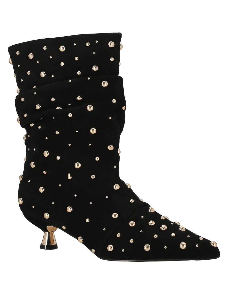 Bota arriba del tobillo de piel para mujer 2