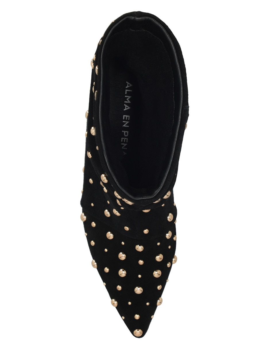 Bota arriba del tobillo de piel para mujer 3