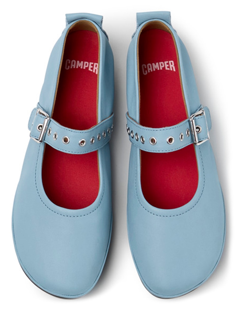 Balerina right nina de piel para mujer 2