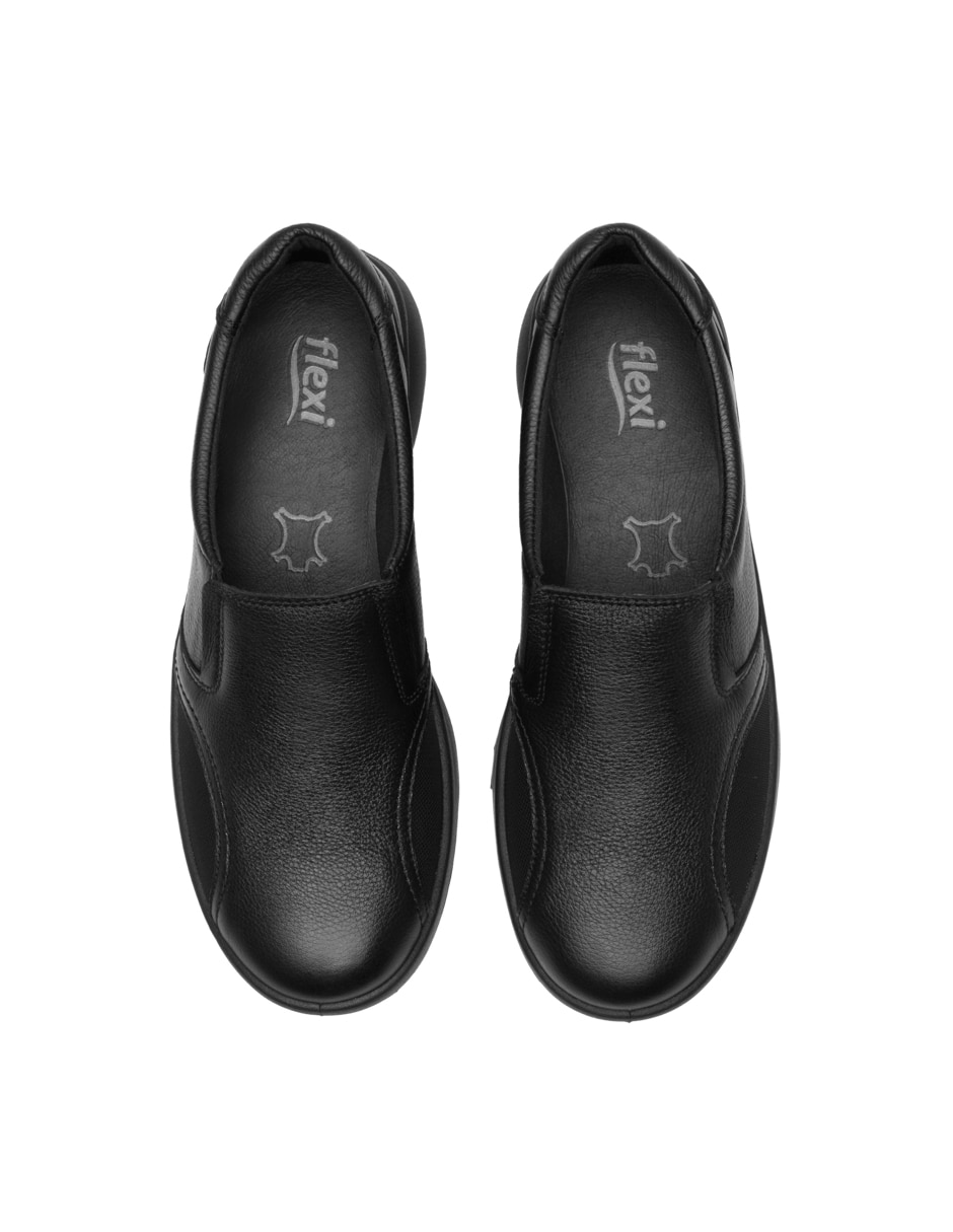 Mocasín casual de piel para mujer 6