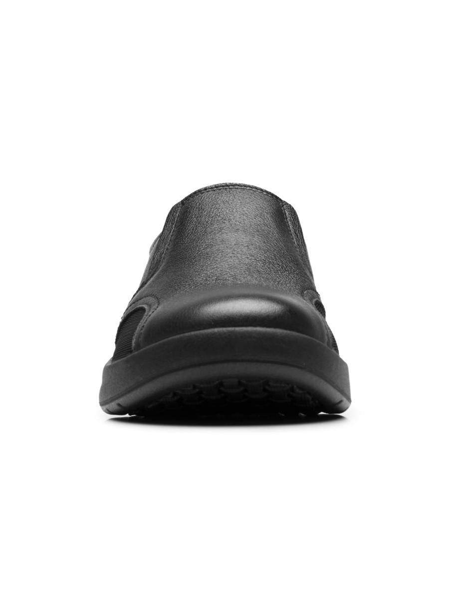 Mocasín casual de piel para mujer 10