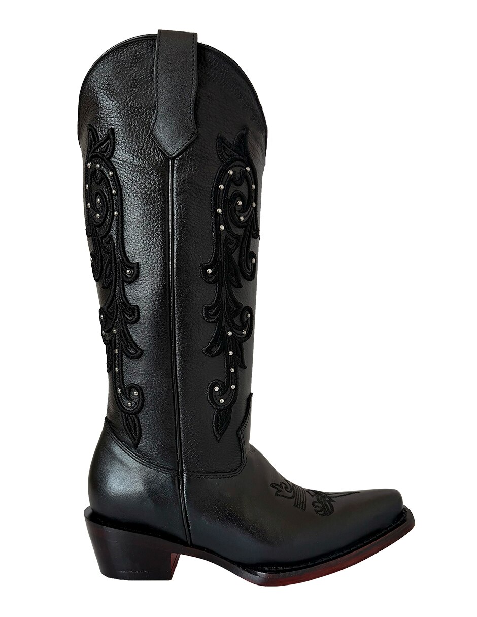 Bota abajo de la rodilla bdp de piel para mujer Bota abajo de la rodilla bdp de piel para mujer