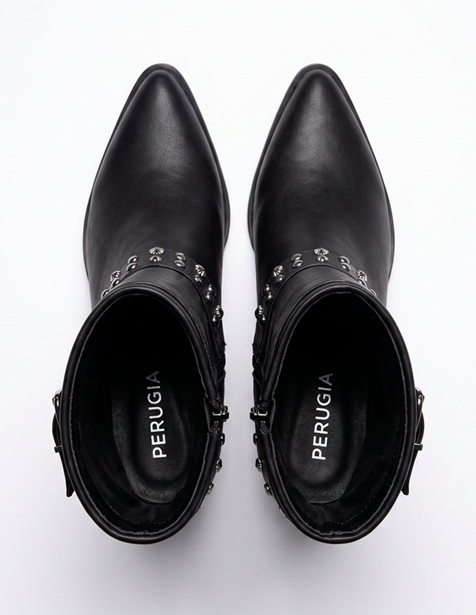 Bota de tacón sintético para mujer 3