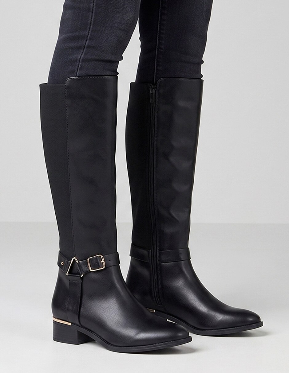 Bota Abajo de la rodilla 5501-343-A de Sintético para mujer 6