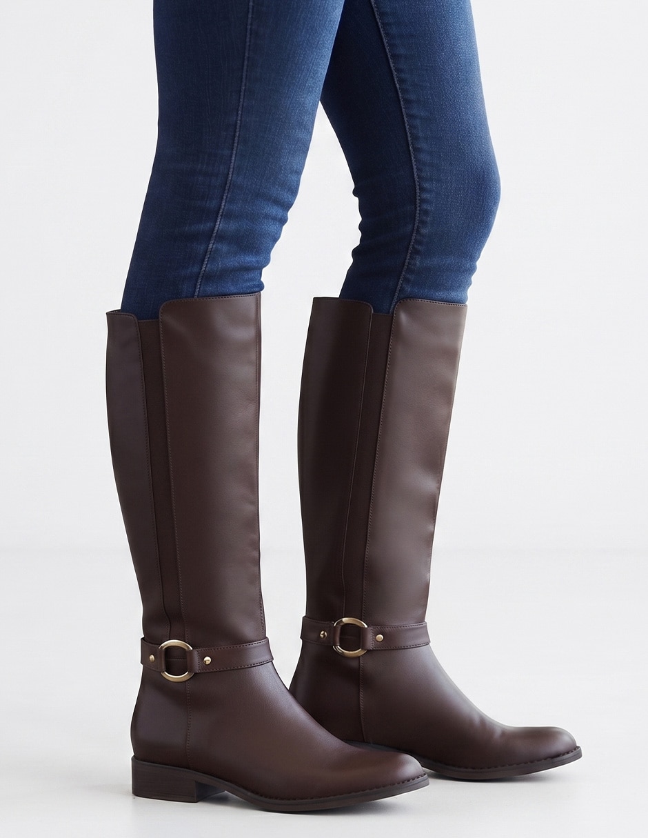 Bota abajo de la rodilla para mujer 6