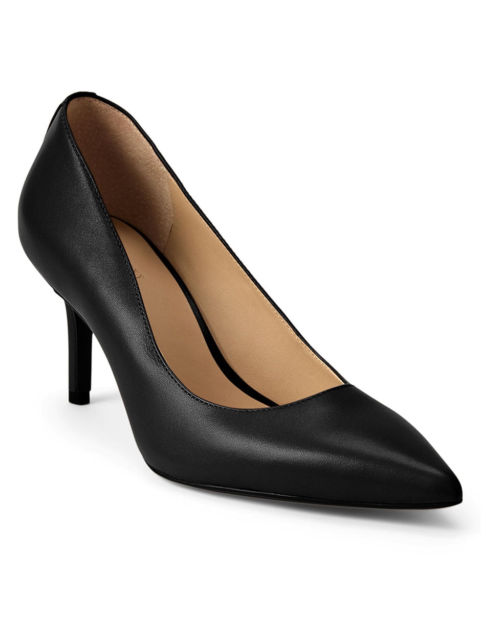Zapato de tacón de piel para mujer