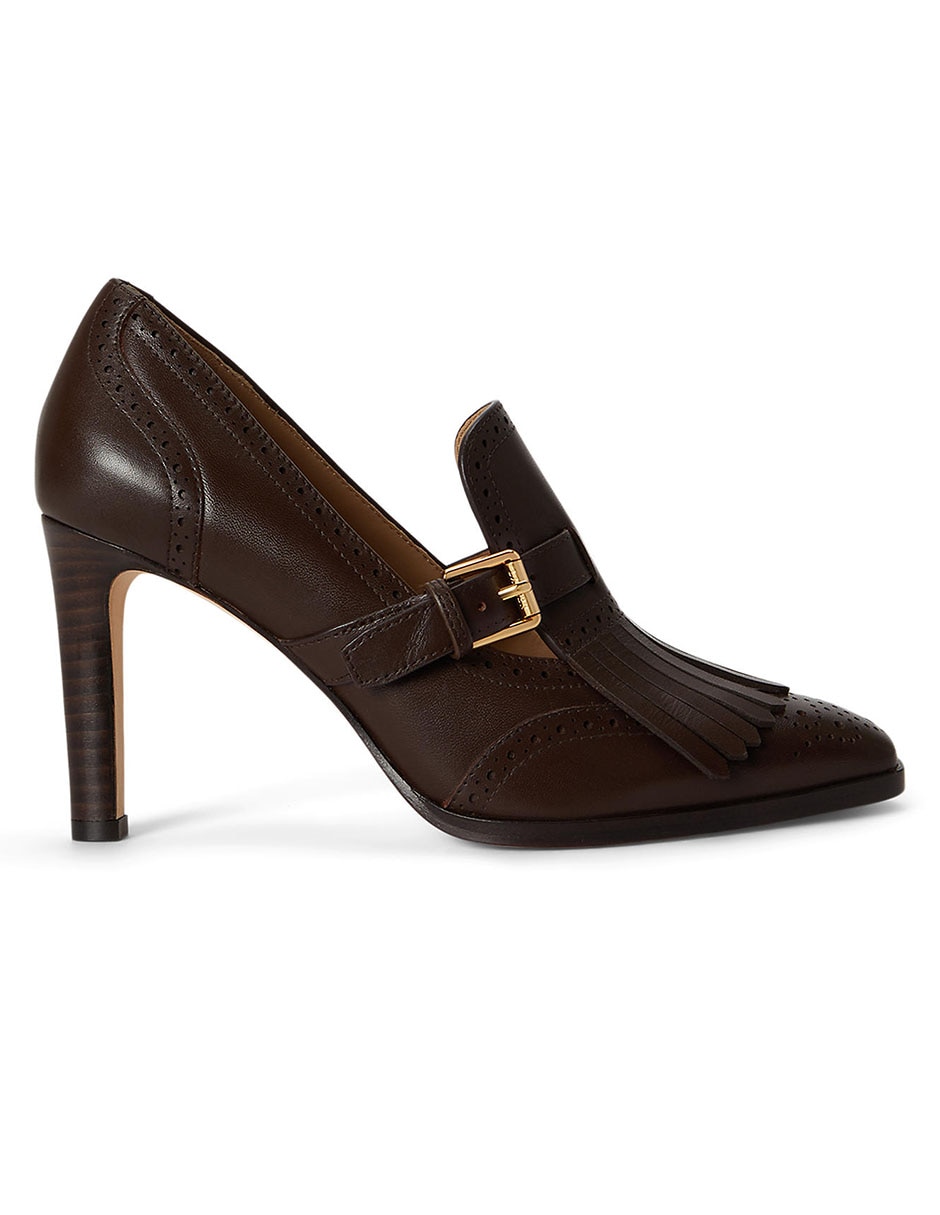 Zapato de tacón de piel para mujer 3
