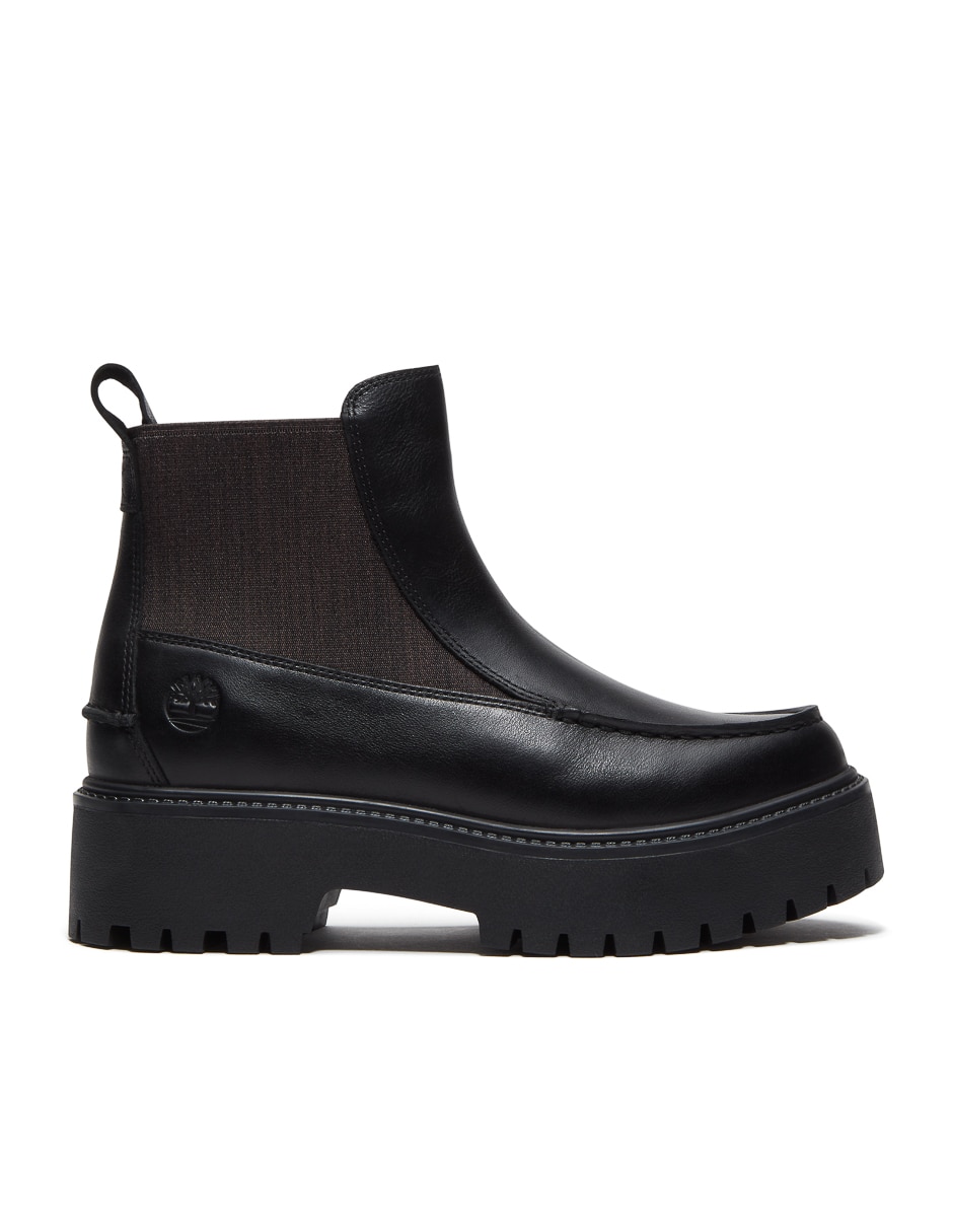 Bota al tobillo de piel para mujer Bota al tobillo de piel para mujer