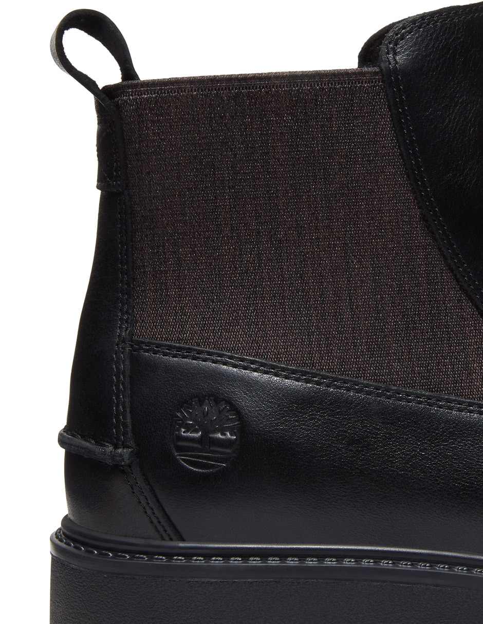 Bota al tobillo de piel para mujer 2