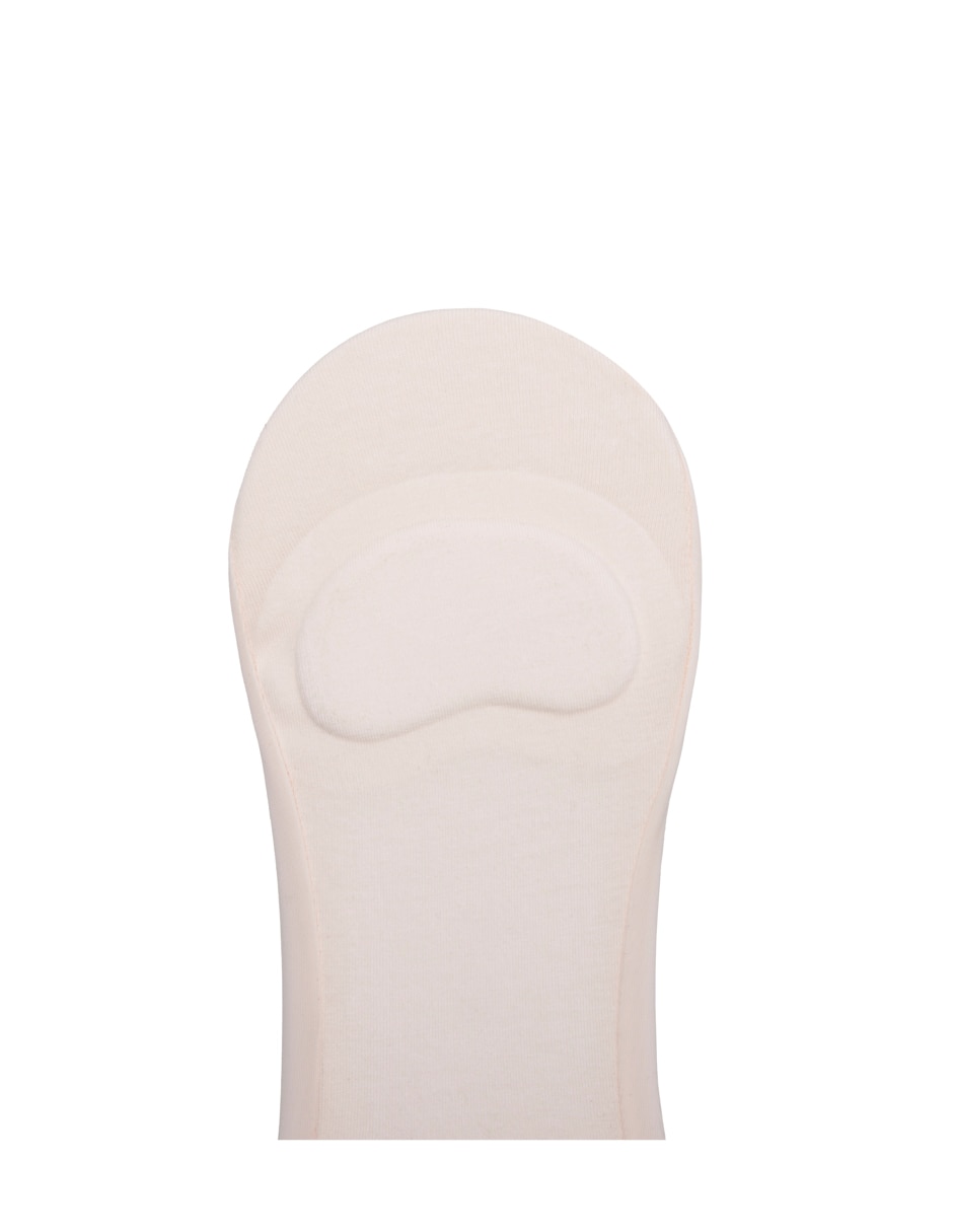 Calcetín invisible de algodón para mujer 3 pares 2