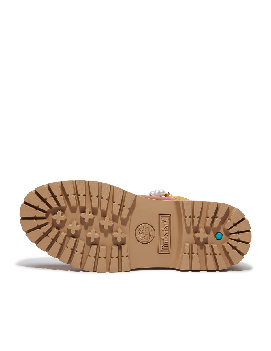 Bota al tobillo de piel para mujer 10
