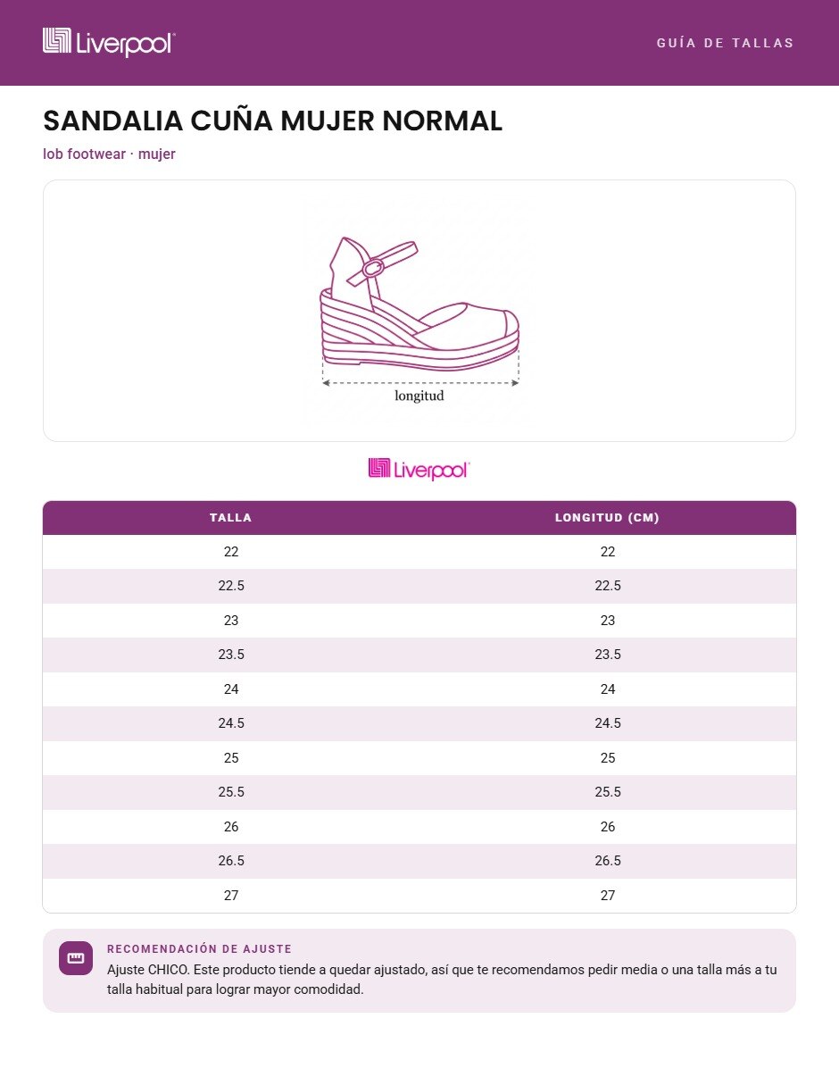 Sandalia para mujer 10