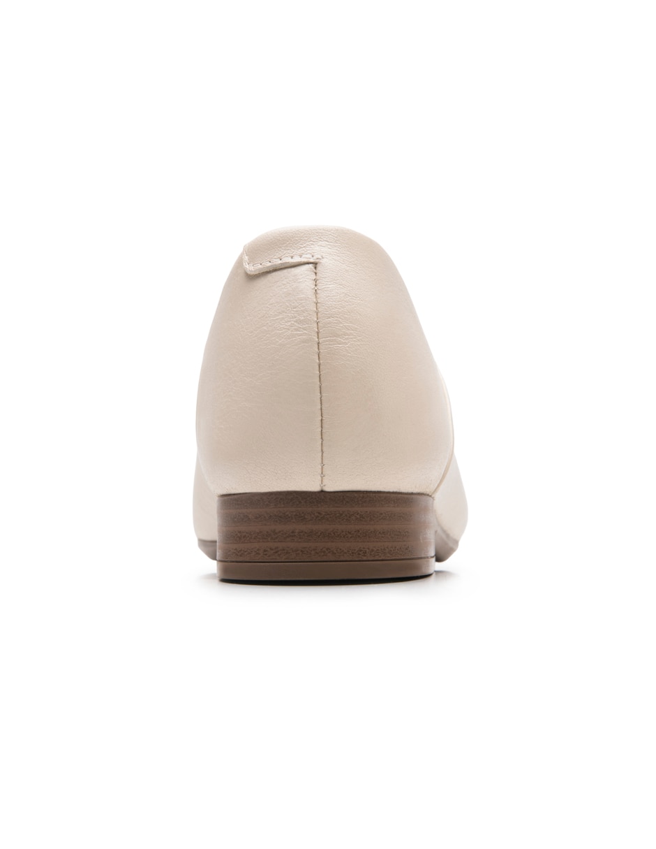 Balerinas Semivetir de piel para mujer 8