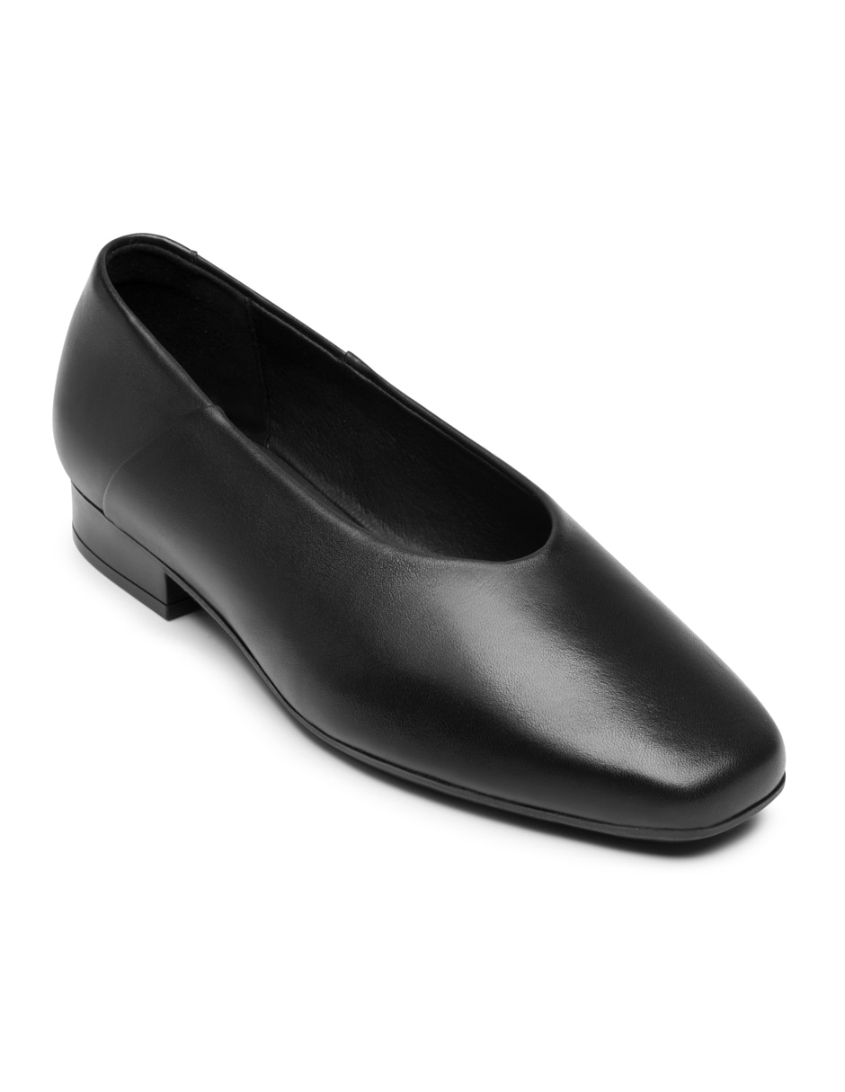 Balerinas Semivestir de piel para mujer 5