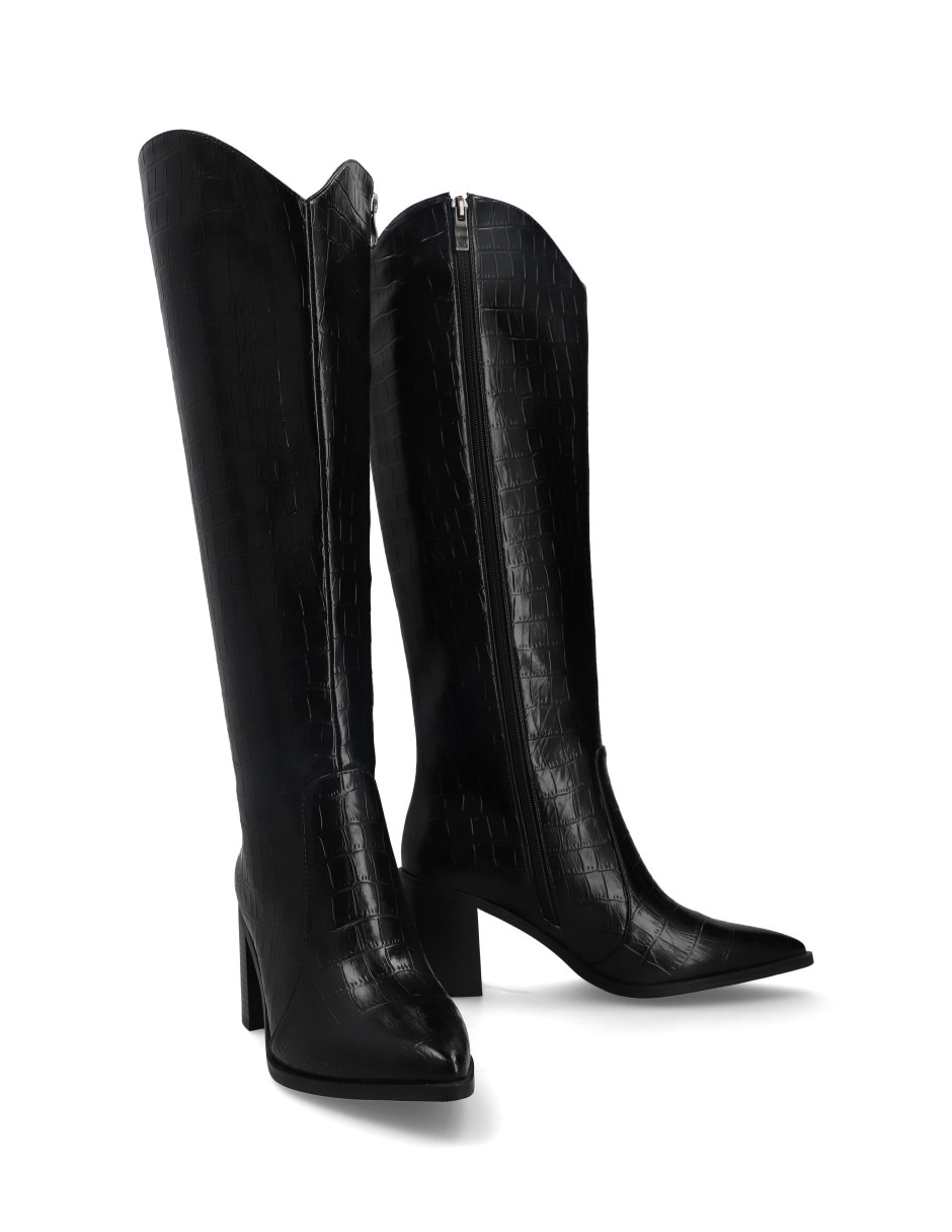 Bota abajo de la rodilla para mujer 5