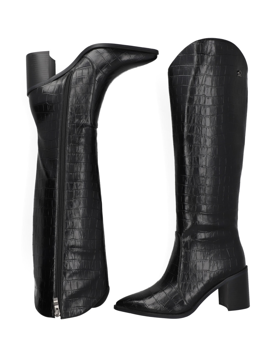 Bota abajo de la rodilla para mujer 3