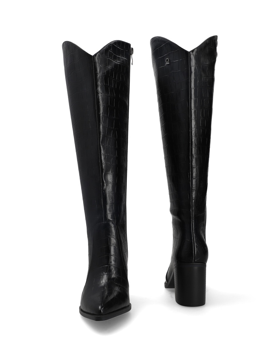 Bota abajo de la rodilla para mujer 2