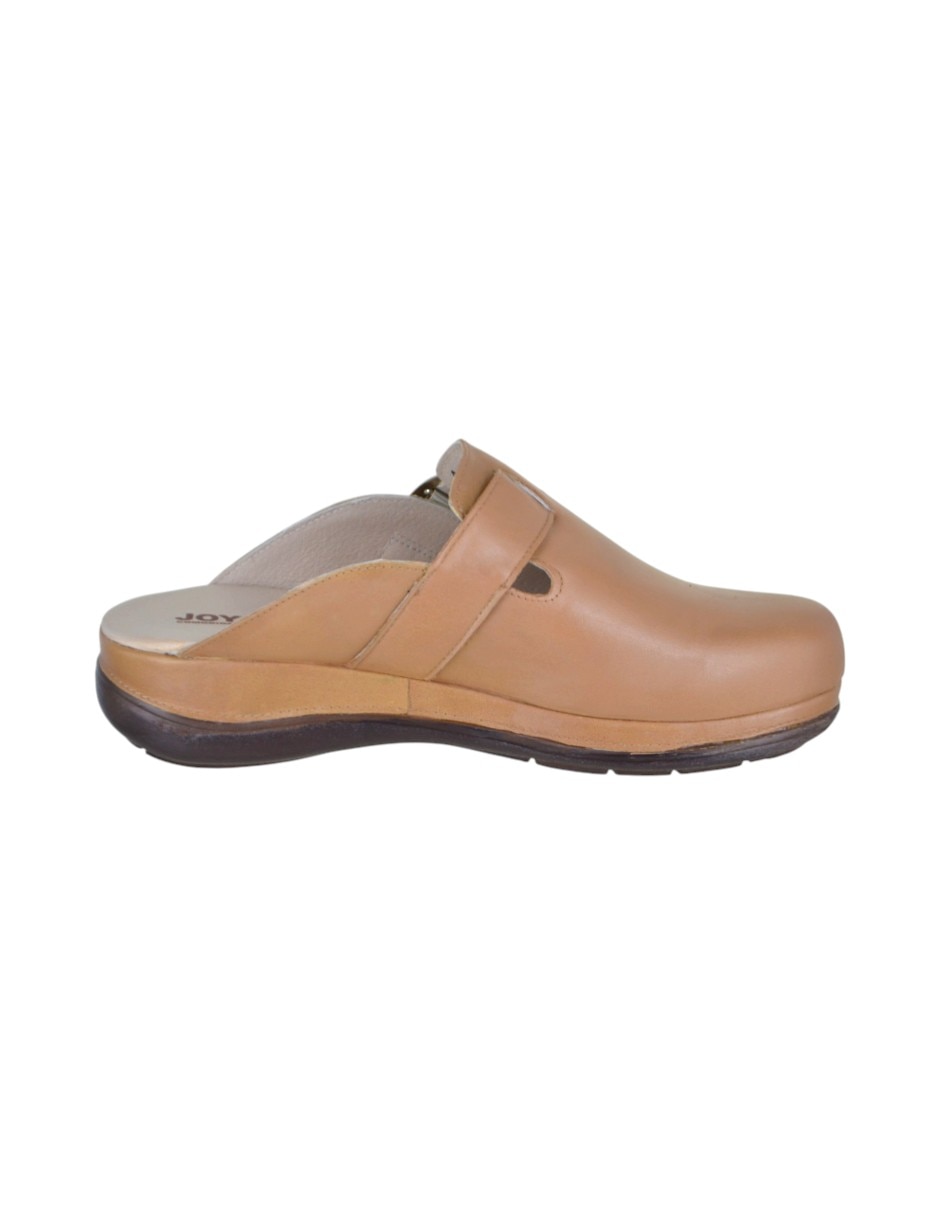 Zueco de piel para mujer 4