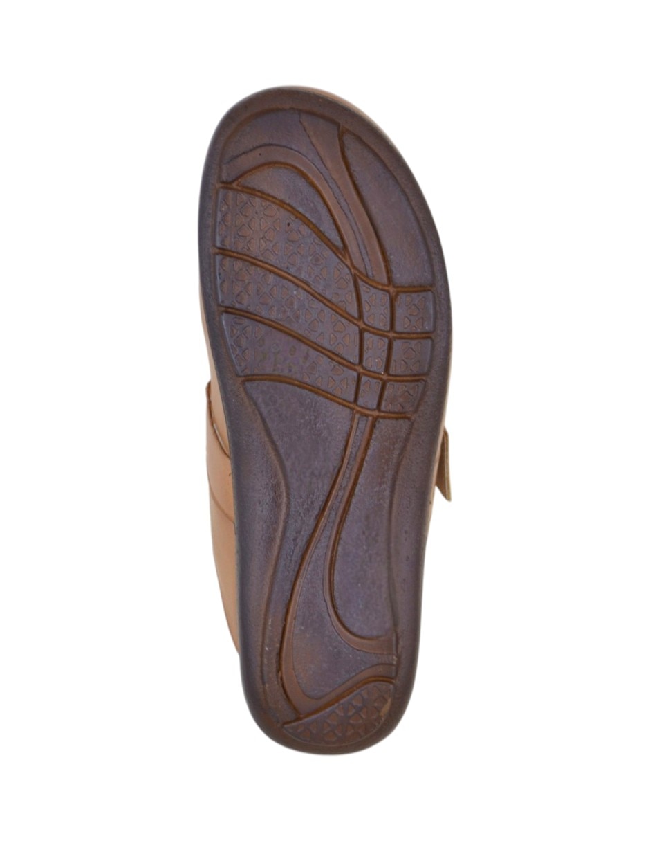Zueco de piel para mujer 6