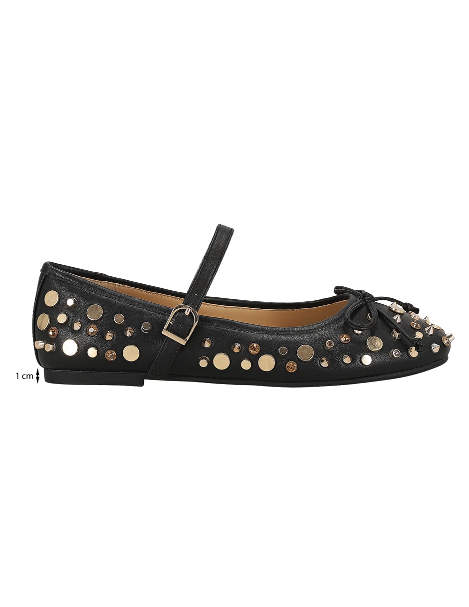 Balerina de piel para mujer 8