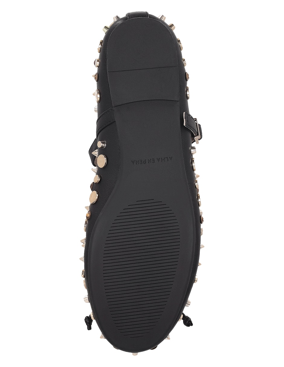 Balerina de piel para mujer 6