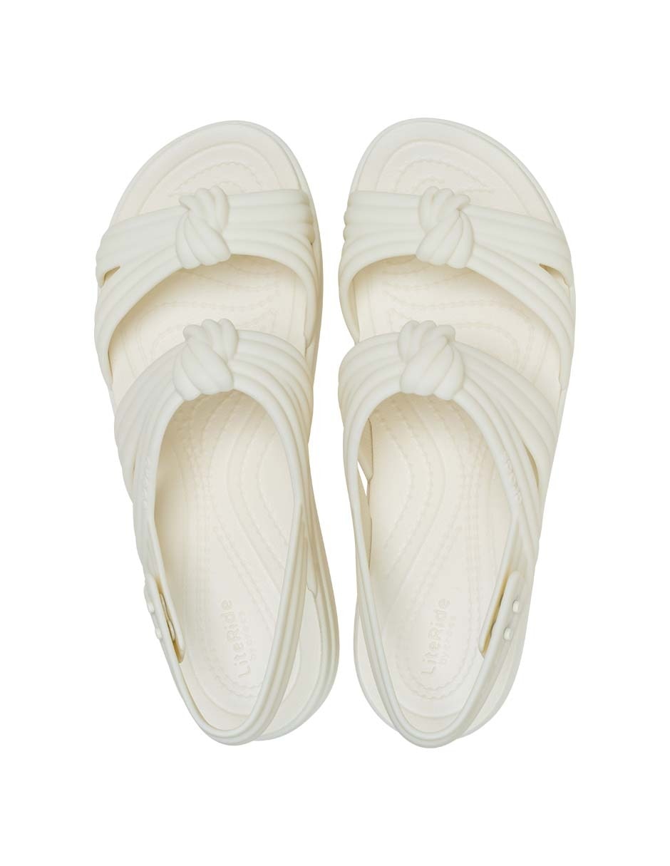 Sandalia brooklyn knot low wedge para mujer 5