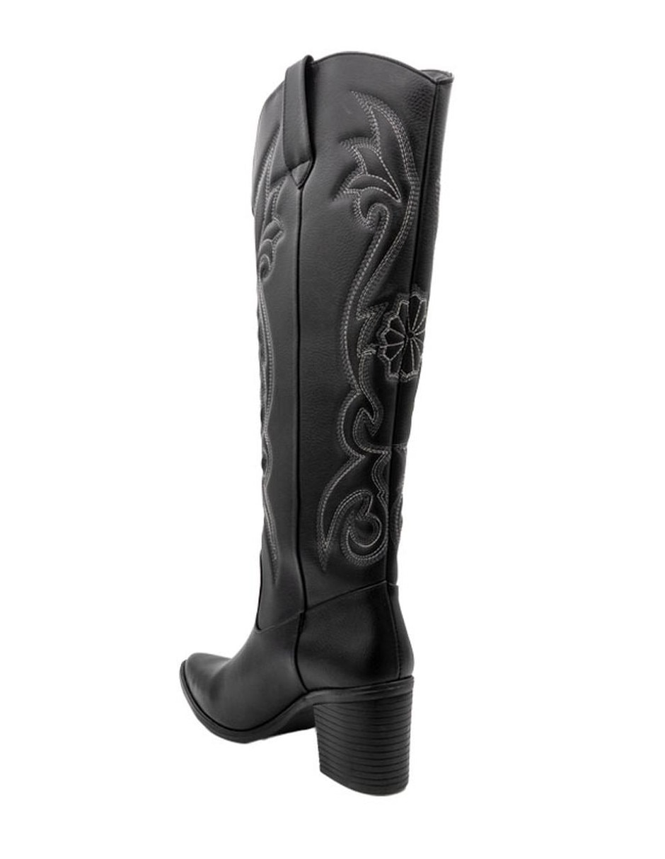 Bota cowboy rodilla para mujer 5