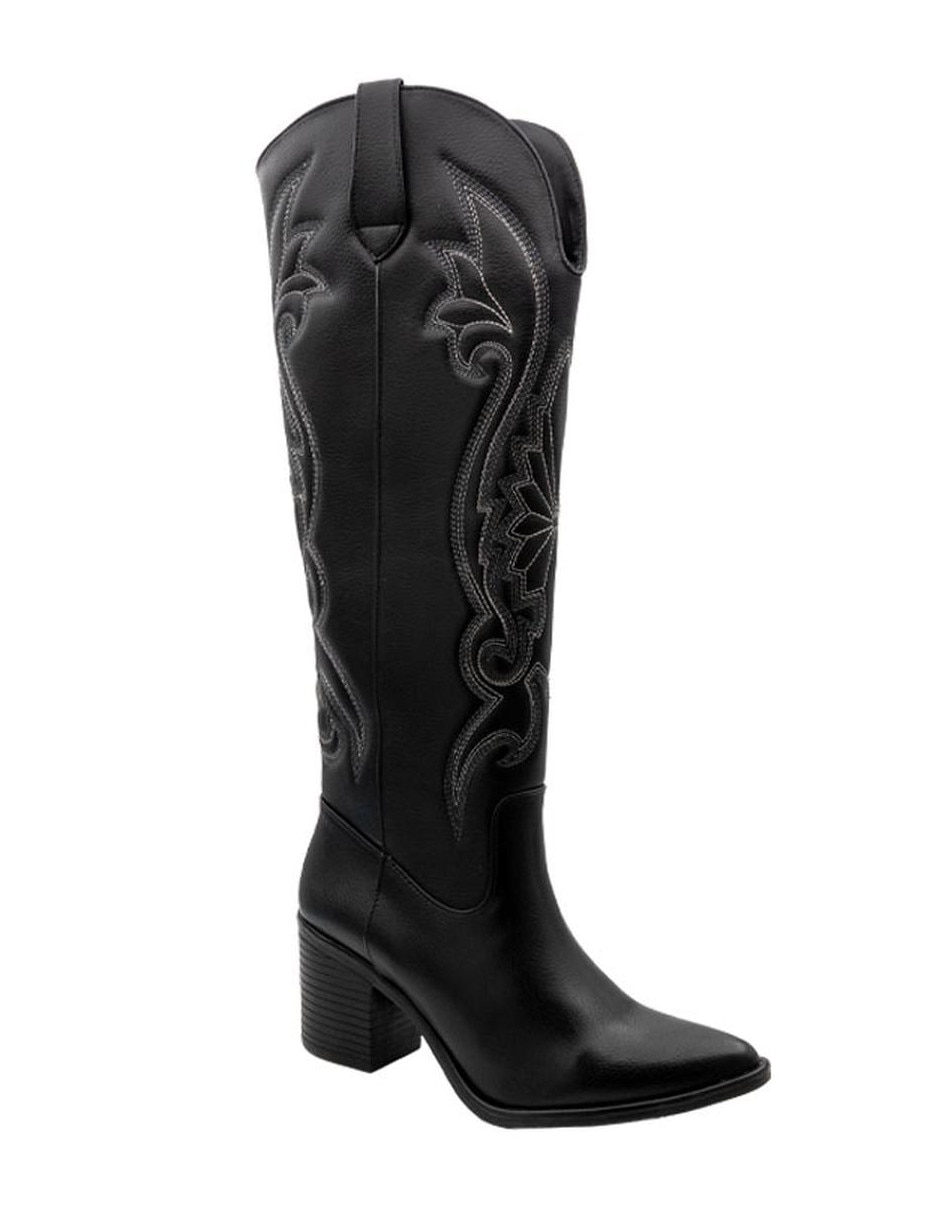 Bota cowboy rodilla para mujer 3