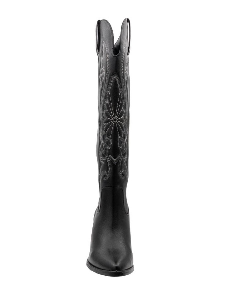 Bota cowboy rodilla para mujer 6