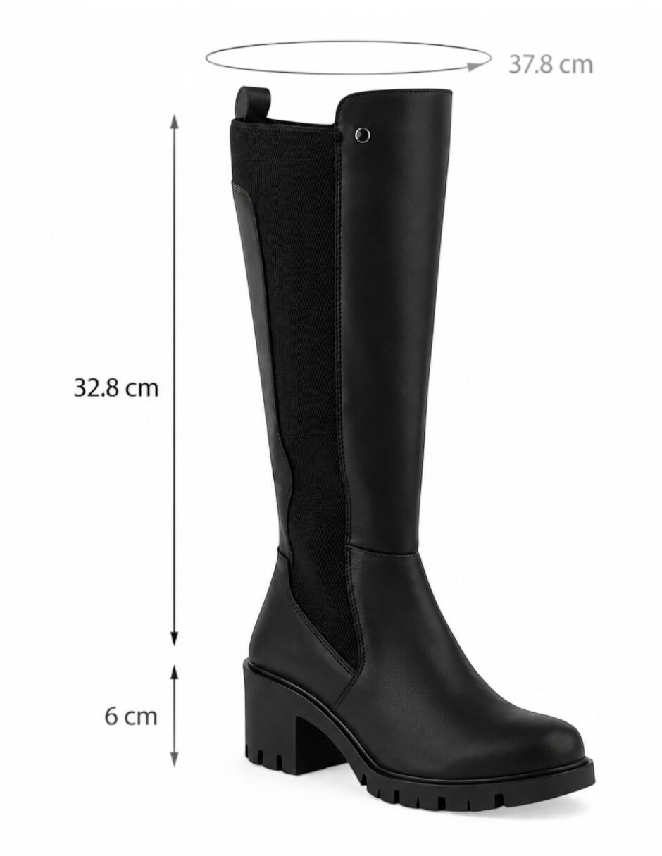 Bota abajo de la rodilla para mujer 9